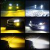 AUXITO H16 H11 Light Switchback LED H8 Fog Bulbs Color Yellow Dual White 4000LM