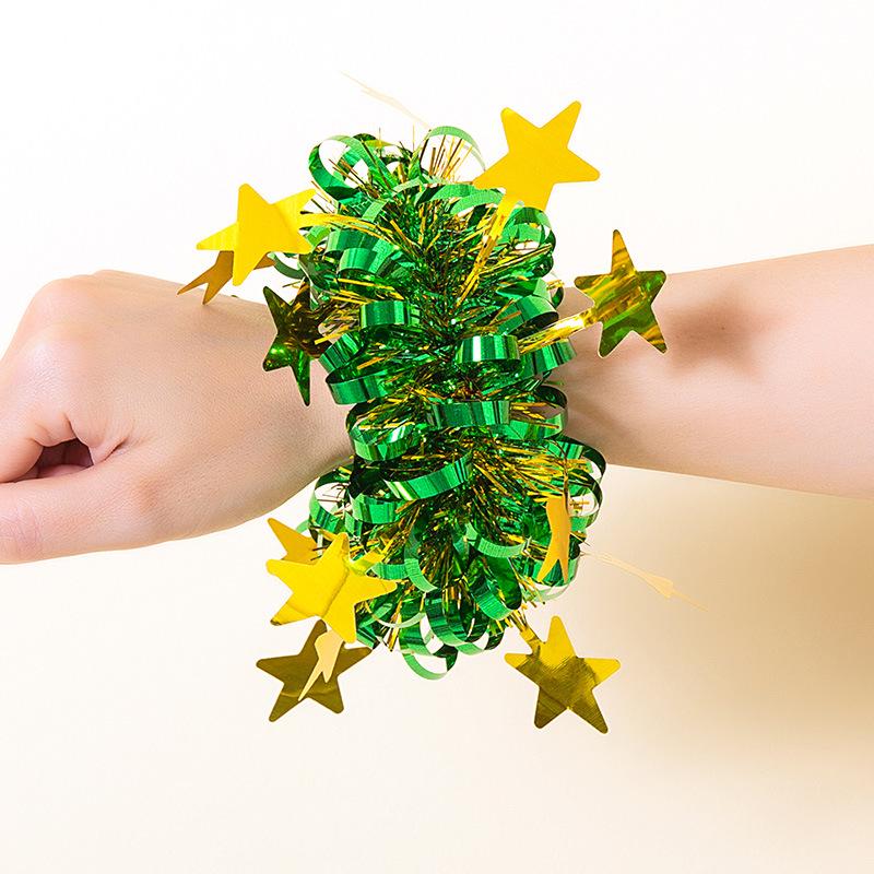June 1st Cheerleading Wrist Flowers for Kindergarten Dance and Sports Events