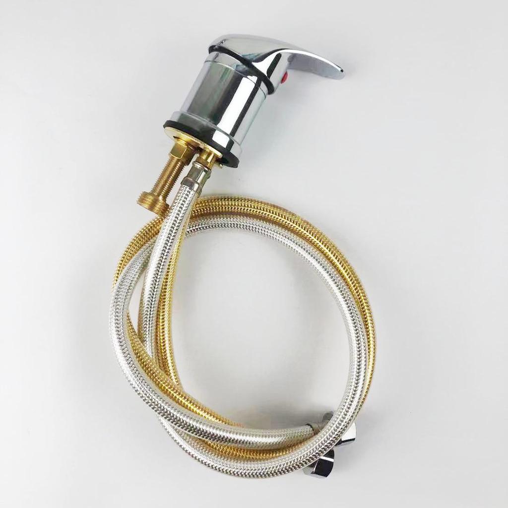 Robinet Universal de Amestec Apă Caldă și Rece pentru Stații de Șamponare Salon