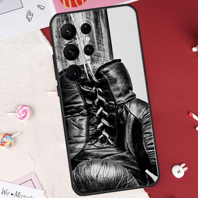 

Boxing Gloves Case For Samsung Galaxy S21 S22 S23 S24 S25 S26 Ultra S10 S25 Plus S25 FE S20 FE Cover Shell Galaxy S26Ultra