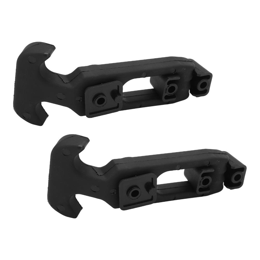 2Pcs Hood Latch Rubber T Handle Hasp T-Handle With Screws Draw Latches Elastic Hasp Flexible Latch Engineering Machine