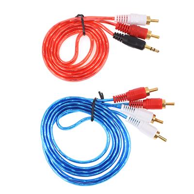 Zvuk Zvuk AV kabel 2v1/3v1/3v3 1,5 mm zásuvka set-top boxu Telefon Počítač Napájení Zesilovač Reproduktor Propojovací vedení