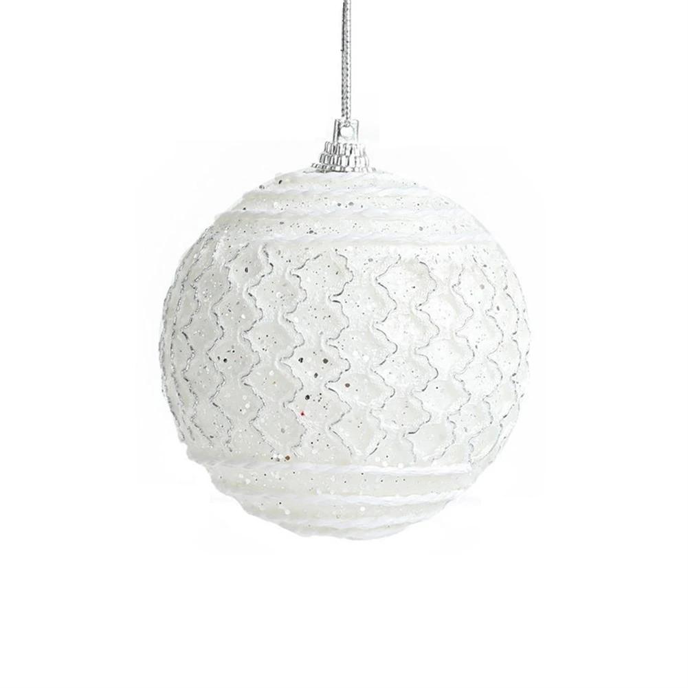 Hang The Christmas Balls Christmas Tree Pendant Ornaments For A Simple Yet Delightful Christmas Decoration  8CM