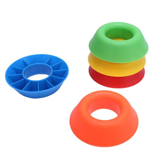 1/10 balení stojánek na pohár na bowlingové koule Držák na kuličkové ložisko Čištění sportovního míče Zobrazovací stojan pro basketbal Fotbal Volejbal Rugby