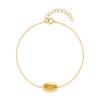 Simple S925 Sterling Silver Daily Wear Octagonal Star Diamond Round Bracelet Women'S Versatile Jewelry