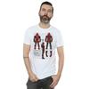 Marvel Mens Deadpool Action Figure Plans T-Shirt