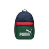 New Polyester Backpack Regular Unisex Blue & Green & Red 090468-01