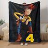1pc, Toy Story Woody Blanket Home Decor, Couch Throw Blanket for Friends Perfect Gift for Fans Soft Coverlet for Bedroom, Living Room, Travel