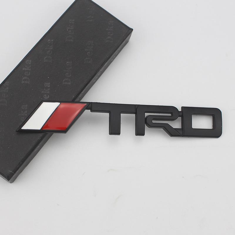 TRD 3D Metal Car Emblem Sticker for Body Modification