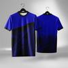 Simple Geometric Graphics Sports T-shirts Summer Casual Outdoor Fitness 3D Printed O Neck T Shirts Loose Breathable Unisex Tees