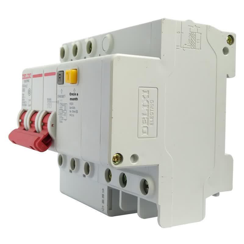 DELIXI Electric Miniature Residual Current Circuit Breaker DZ47sLE