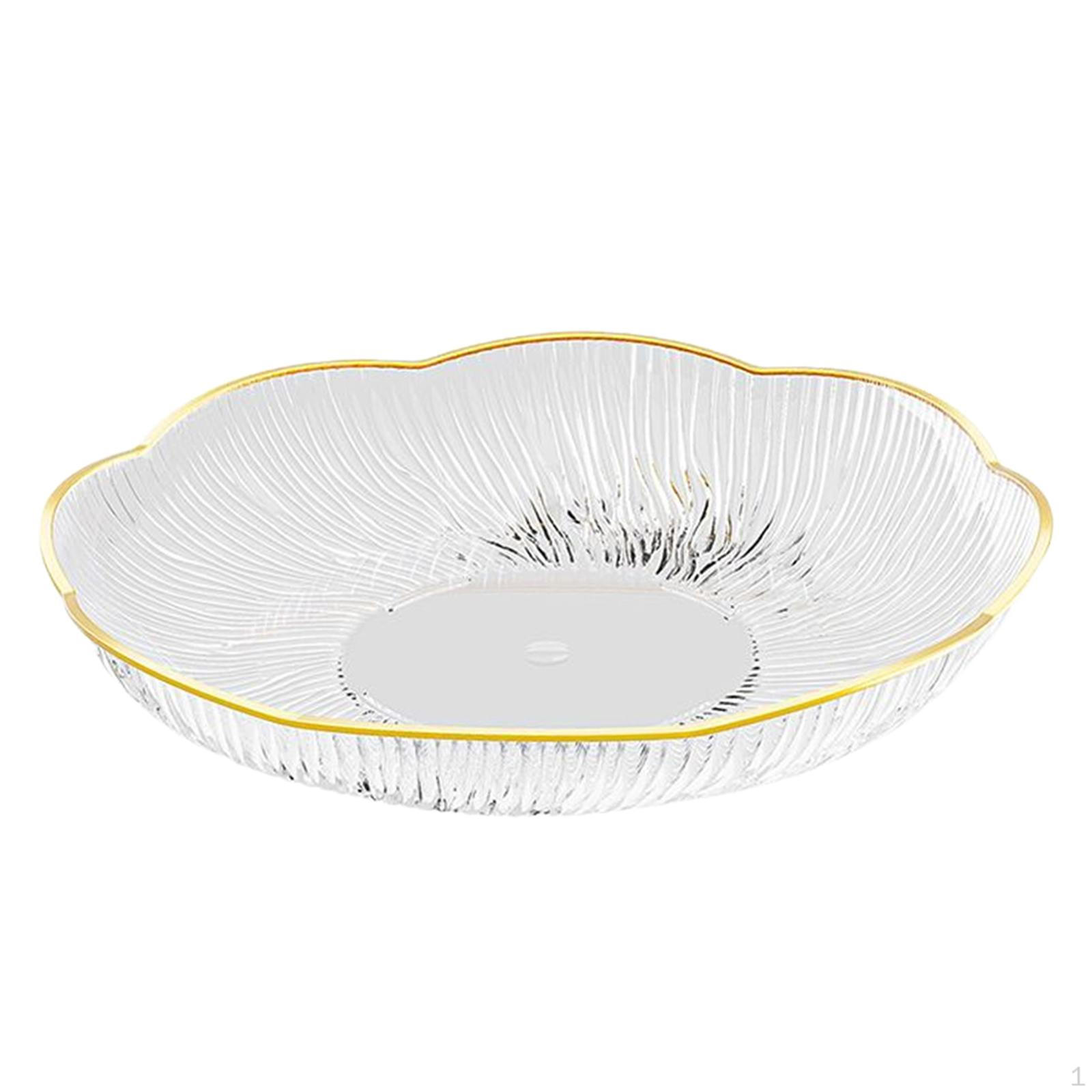 

Блюдо для центра стола для фруктов и сладостей Идеально для вечеринок и мероприятий S White