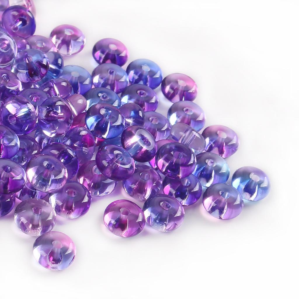 3X6Mm High-Quality Glass Rice Bead Abacus Loose Beads Diy Handmade Beaded Bracelet Necklace Jewelry Accessories