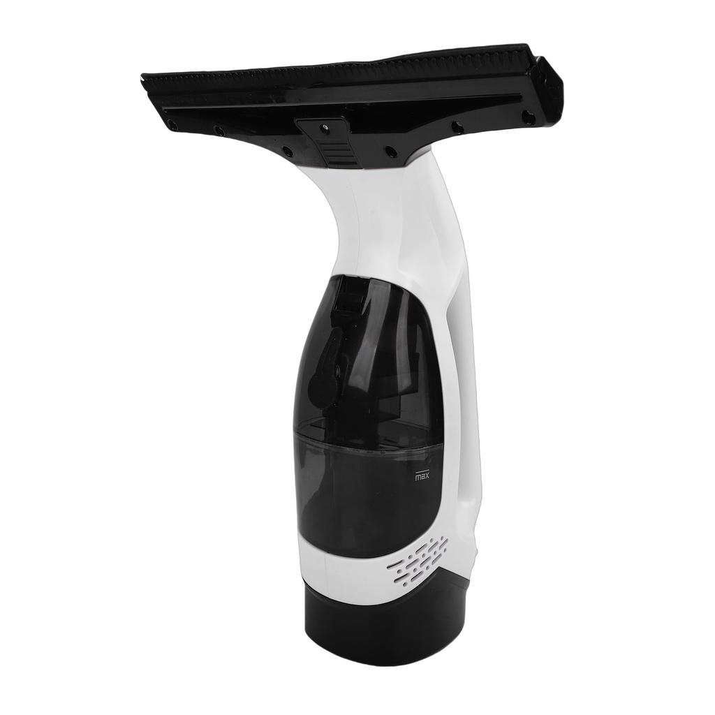 Electric Window Cleaner Cordless Vacuum Squeegee with 1.2KPa Suction Power 11 Inch Soft Silicone Blade for Mirrors