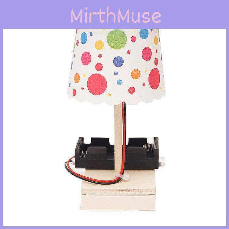 Buntes Holz-Bastel-Tischlampen-Materialset für naturwissenschaftliche Experimente in der Grundschule