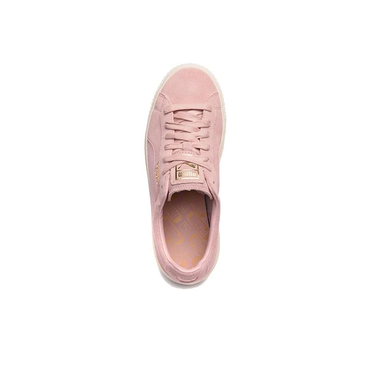 Puma Velúr Platform Rózsaszín Szatén Női Sneakerek Ezüst 365828-03