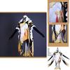 Wunderschönes Genshin Impact Ningguang Cosplay Kostüm Damen Weihnachtsfeier Auftritt