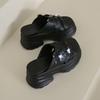 Fashion 8CM Fashion Crystal Platform High Slippers Women Open Toe Wedges Sandals Summer Soft Slipper Indoor Outdoor Leisure Beach Shoes