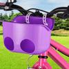 Kids Bike Doll Seat Basket With Holder Straps For Kid Bicycle Handlebar Decorate Baby Bicycle Baby Seat Doll Seat Basket