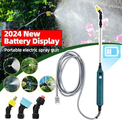 Portable 2400mAh Electric Gardening Sprayer Irrigation Tool USB Plant Sprayer Multifunction Efficient Garden Irrigator