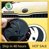 AFQ1 For Car Front Hood Badge Rear Trunk Emblem Replacement Sticker For Skoda Yeti VRIS Rapid Octavia A5 A7 Kodiaq Karoq Kamiq