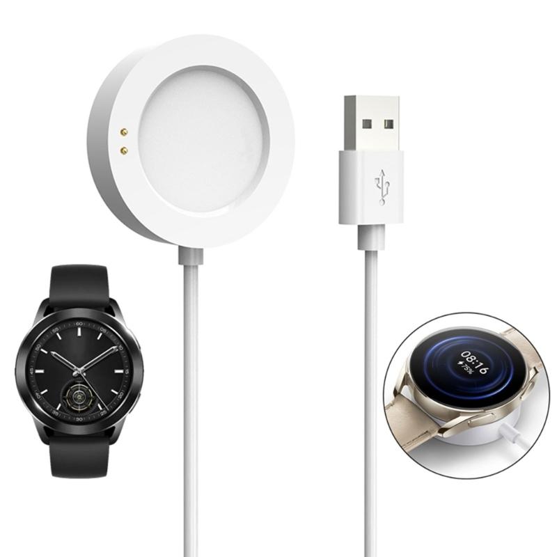 Compatible For WatchS3 Magnetic Charger Power Adapter Fast Charging Cable Dock Bracket Rack Smartwatch Station Durable