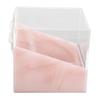Eyelash Tape Dispenser 2 Grids Acrylic Tape Cutter Holder with Transparent   Cover for Beauty Salon