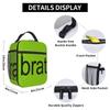 Brat Charli Xcx Isolierte Lunchtasche für Kinder Schulkühler Thermische Lebensmittelbox Tragbare Lunchboxen Behälter