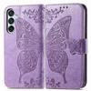 Hot Sell Wallet Phone Case with Stand for Galaxy M15 A15 A25 A35, for Samsung A14/A34/S24 Butterfly Printed Flip Case Pouch