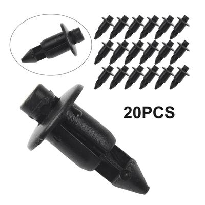 Pack of 20 Plastic Rivet Clips for Bike Fairing Trim For & For Suzuki