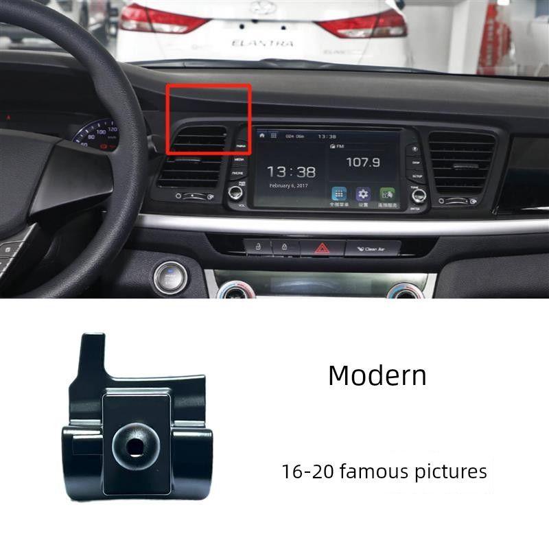 Specially Designed for Beijing Hyundai Santa Fe, Elantra, Tucson, Ix35, Lafesta, Sonata 10, Mobile Phone Car Mount Base