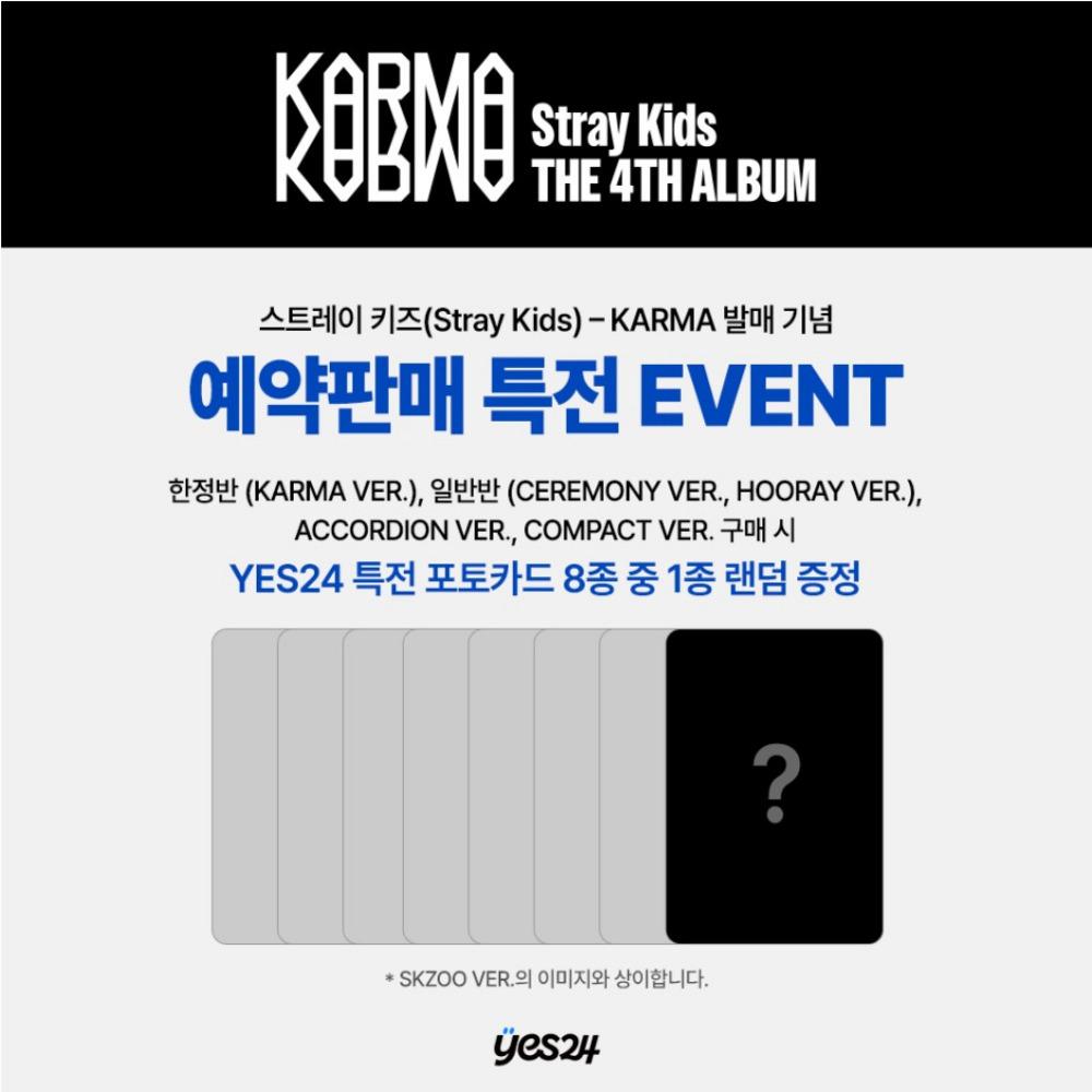 Stray Kids DAS 4. ALBUM KARMA NUR POB 8 STÜCK(1SET)