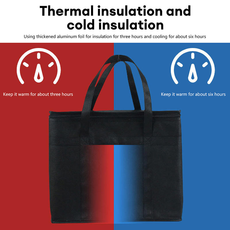 16L/28L/50L/70L Insulated Cooler Bag Large Capacity Beverage Cooler Bag Picnic Refrigerated Lunch Box Bag With Zipper