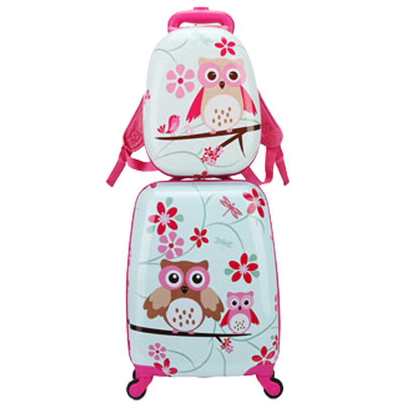 

Дитячий набір: Рюкзак-сова та валіза на колесах OEING 18-inch Trolley & 13-inch Backpack