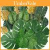 Tropical Leaf Decor Collection With 8 Varieties For Wedding And Event Decorations