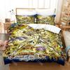 3D Print Fashion Anime Saint Seiya Bedding Set Boys Girls Twin Queen Full Size Duvet Cover Pillowcase Bed Adult Bedroom