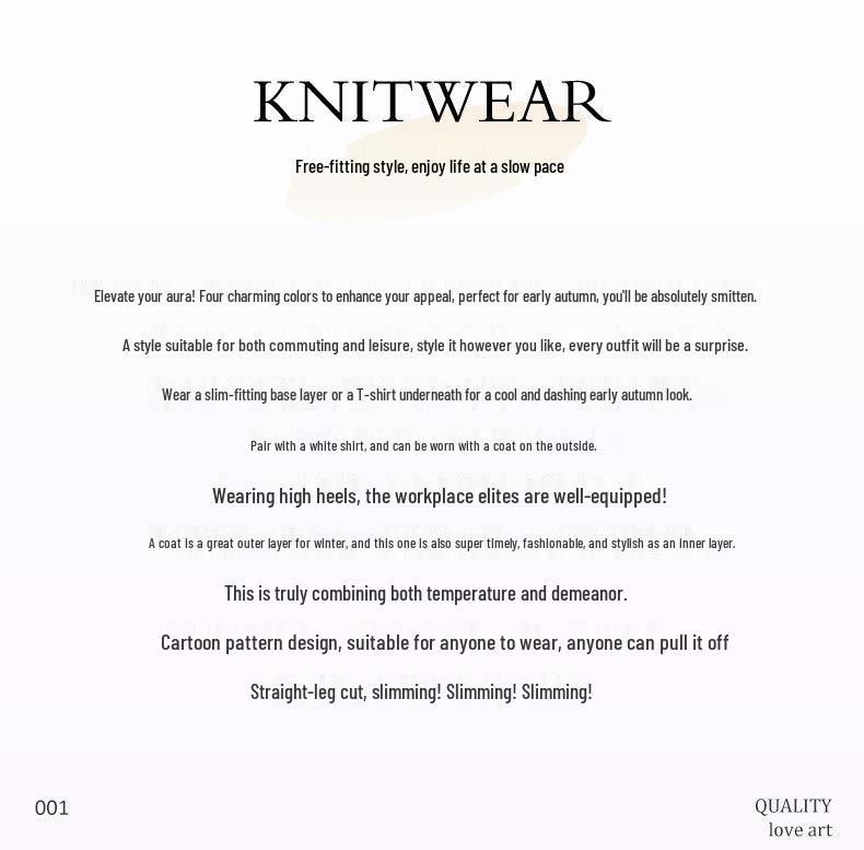 Women's 2023 Wool Lapel Cardigan: Autumn French Style, Mid-Length, Gentle Knit Sweater in Plain Color