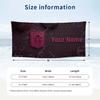 Custom Text Beach Towel, Soft Absorbent Swimming Multi-use TowelAston Villa