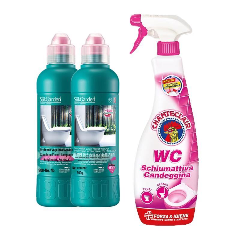 Shuguoyuan & Big Rooster Toilet Cleaner Duo Pack