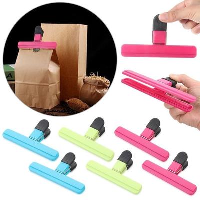 Plastic Food Sealing Clips Strong Seal Snack Packaging Leak-Proof Clips Coffee Bread Bags Food Storage Moisture-Proof Clips