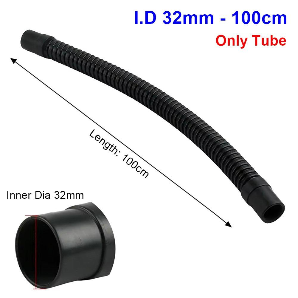 1 szt. Gumowa głowica Wąż karbowany Wąż wlotowy Wąż wylotowy Rurka do akwarium Nowy karbowany wąż akwariowy