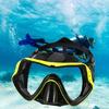 Scuba Snorkel Mask  Freediving Mask Anti-Fog Swimming Goggles Wide View Mask