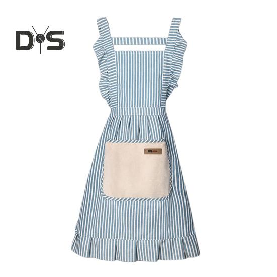 

Фартуки для готовки на кухне, регулируемые бретели, мягкие поварские фартуки с большими карманами, унисекс, хлопковый льняной фартук для мужчин и женщин синий