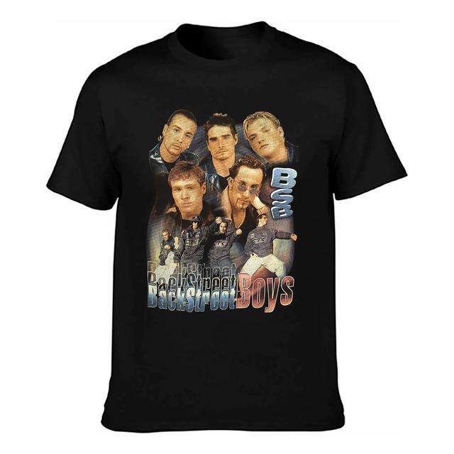 Vintage T-shirt with Backstreet Boys Collage XXL