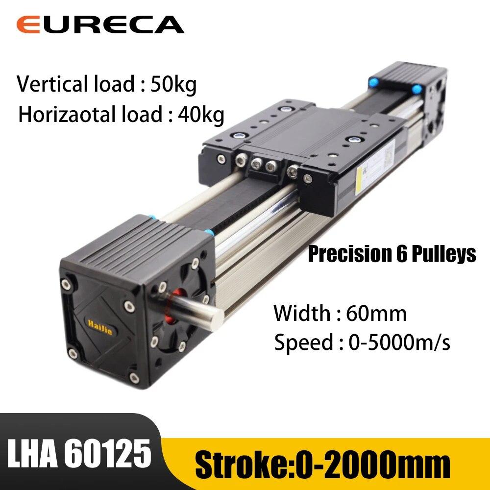 

LHA60125 Прецизионный модуль синхронного перемещения ремня, ось XYZ, портальный линейный вал, привод, направляющая, подъем, возвратно-поступательное движение