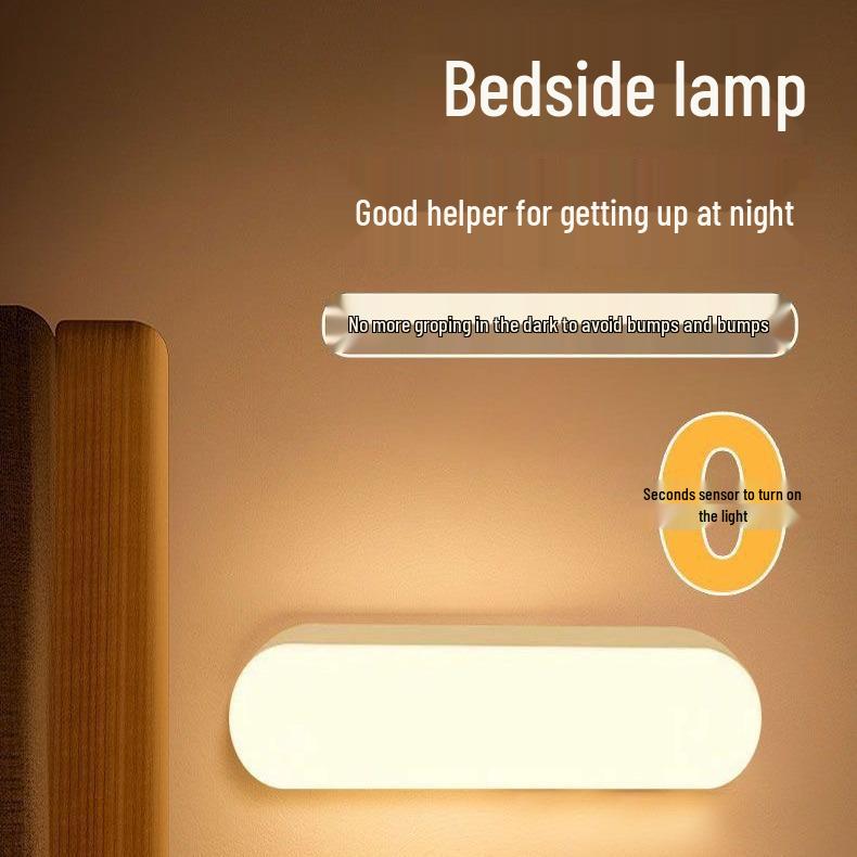 Smart LED Motion Sensor Night Light for Bedroom, Hallway, Stairs - Auto Off When You Leave