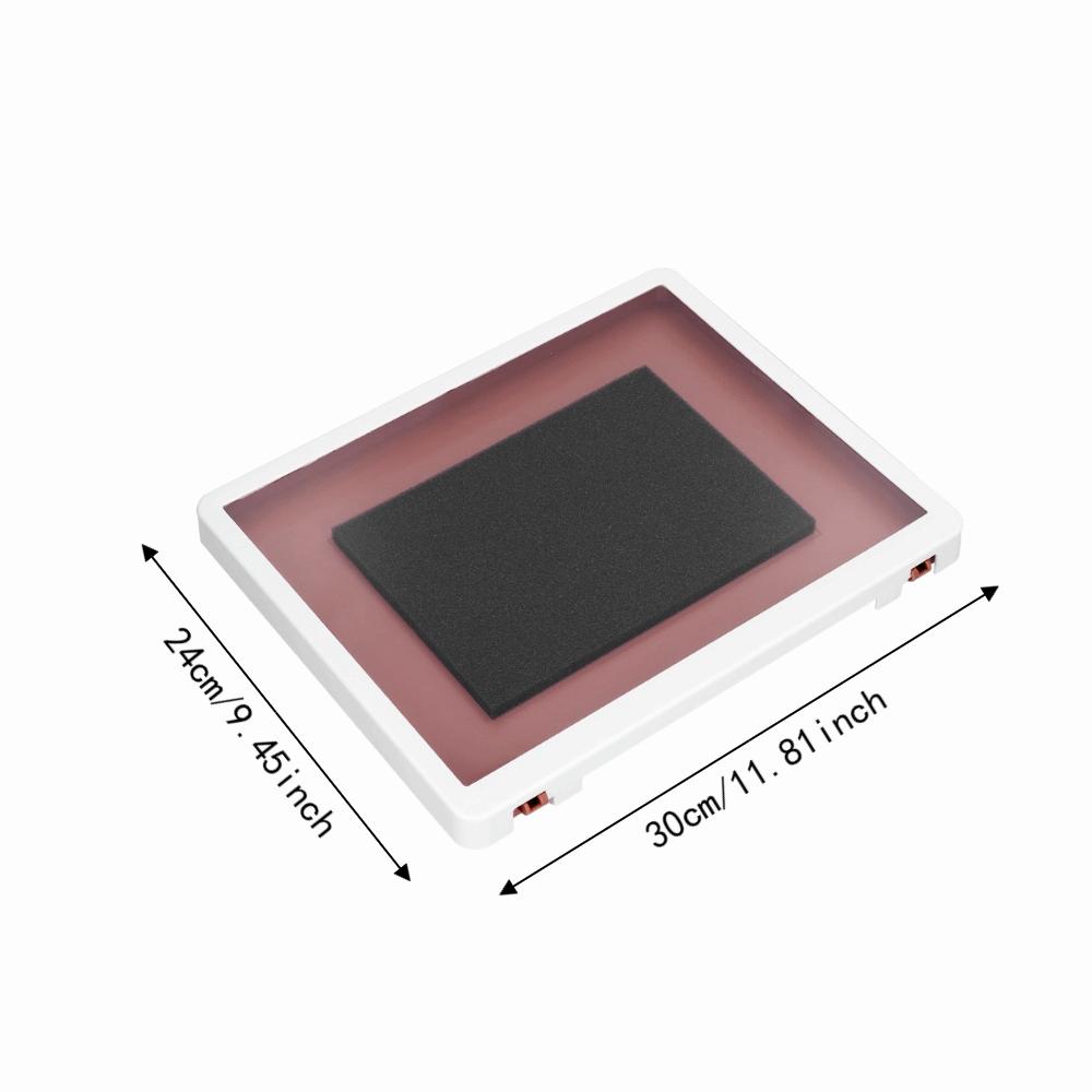 White Waterproof Tablet Protective Cover Wall Mount Mobile Storage Box Bedside wall storage Regular version
