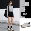 Leder Retro Deutsche Trainingsschuhe Damen Frühling und Sommer Neue Farbkombination Forrest Gump Schuhe Lässig Vielseitig Sportschuhe Trendige Damenschuhe