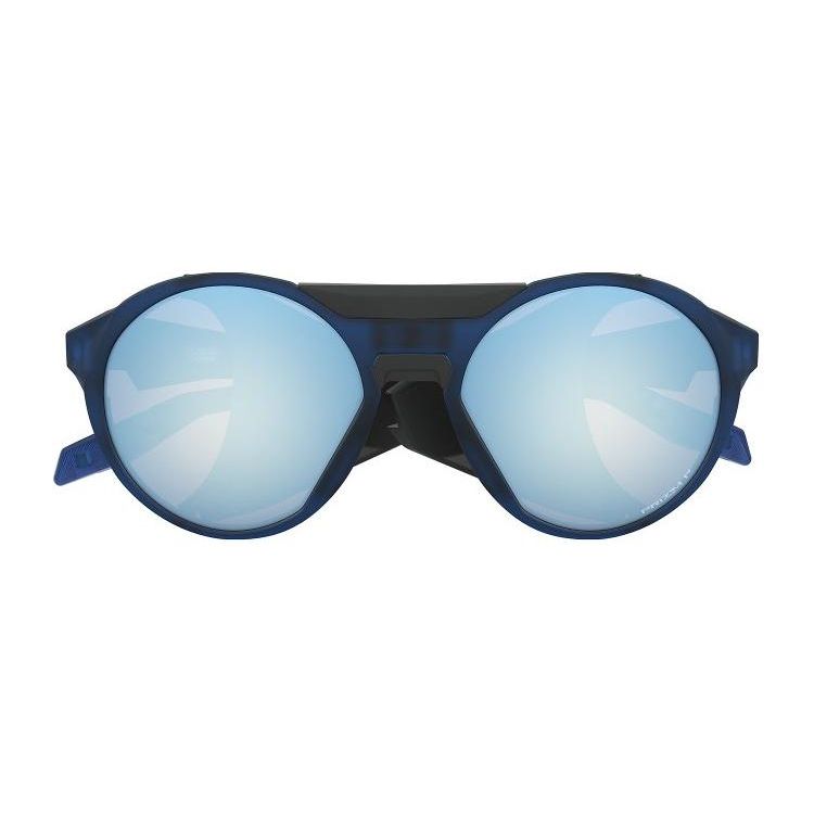 Oakley Logo Detail Round Sunglasses Men Sunglasses Blue OO94400556