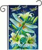 Summer Spring Dragony Garden ag 12x18 Inch Double Sided Dragony oral Welcome Small Yard ag Seasonal Farmhouse Wedd SSL